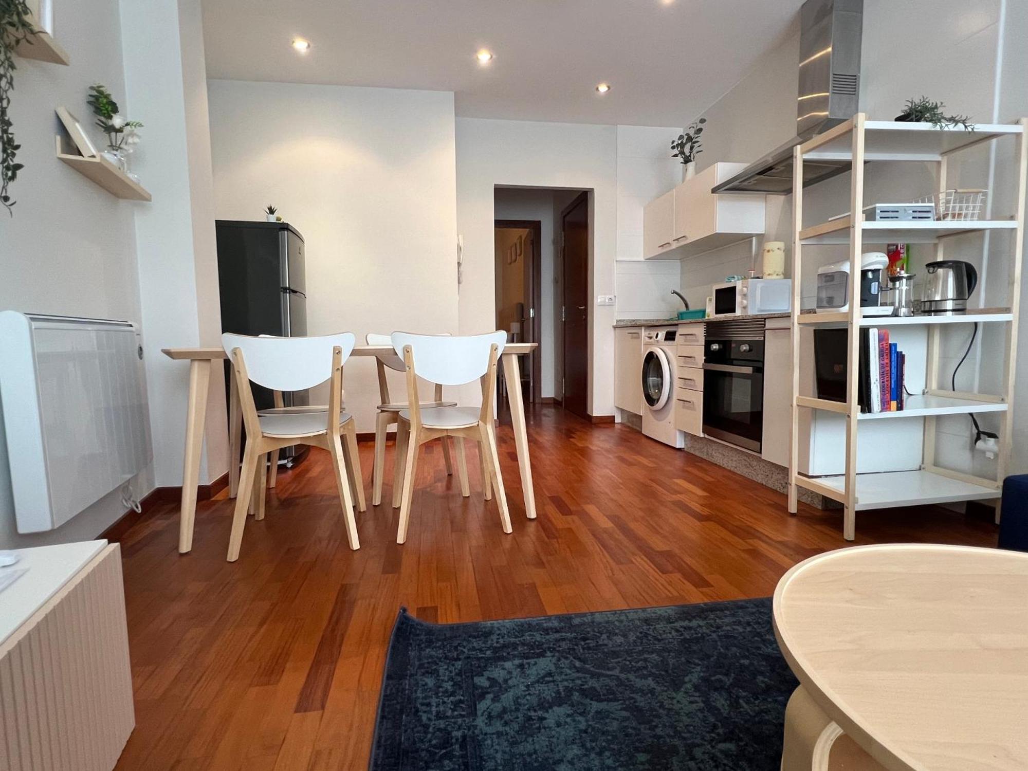 A Estrenar ,Con Vistas Al Mar Y Aparcamiento Gratis En El Casco Viejo-Centro-Zona Portuaria Apartment Vigo Luaran gambar
